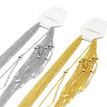 Load image into Gallery viewer, 10pcs/Lot 316 Stainless Steel Cable Link Rolo O Chain for DIY Jewelry Making Choker Necklace Silver Color Gold Color Women
