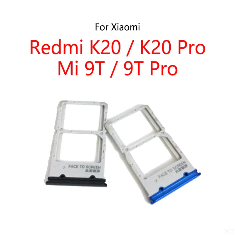 For Xiaomi Redmi K20 Pro / Mi 9T Pro Global New SIM Card Slot Tray Holder Sim Card Reader Socket