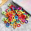 50/100pcs Kids Elastic Hair Bands Girls Gum Scrunchie Rubber Band for Children Nylon Hair Ties Headband Baby Hair Accessories