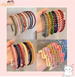 Load image into Gallery viewer, Korean Basic Head Band Girls Comb Hair Pin Frosted Hair Hoop Children Headwear Girls Kids Women Hair Accessories
