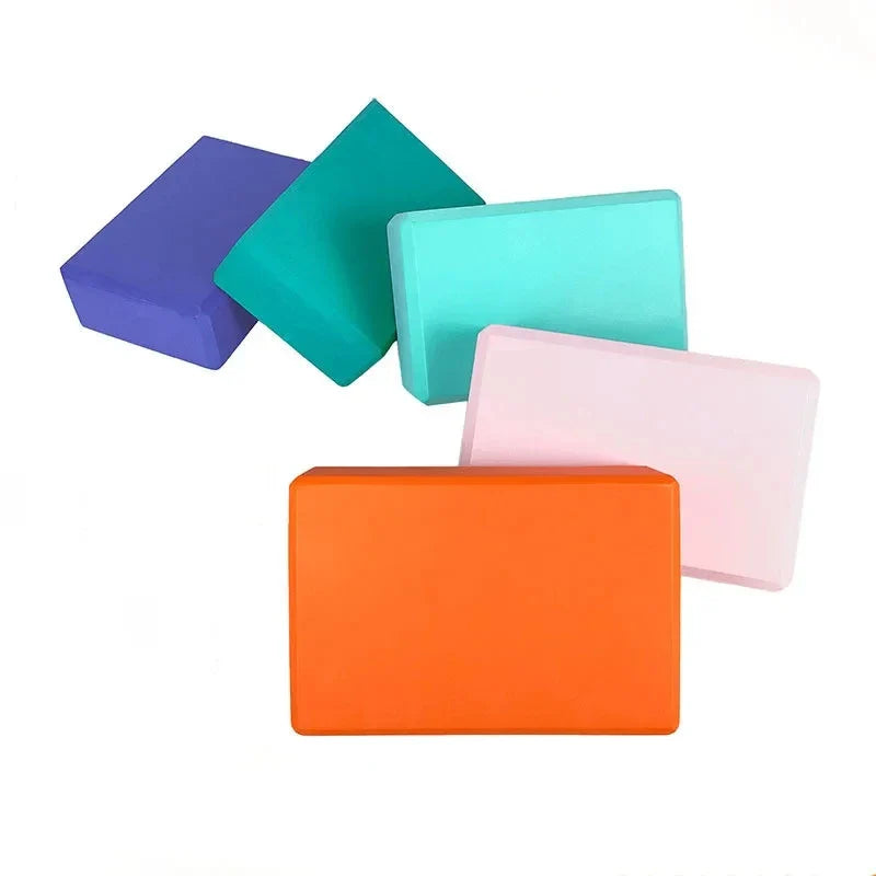 EVA Foam Yoga Block Props Brick Gym Pilates Yoga Column Back Exercise BodyBuilding Fitness Sport Workout Equipment for Home