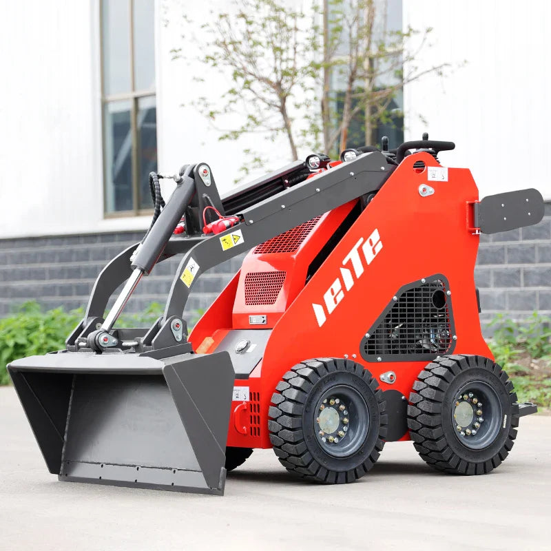 Custom home Garden crawler loader Euro 5 diesel mini skid steer loader with a wide range of accessories