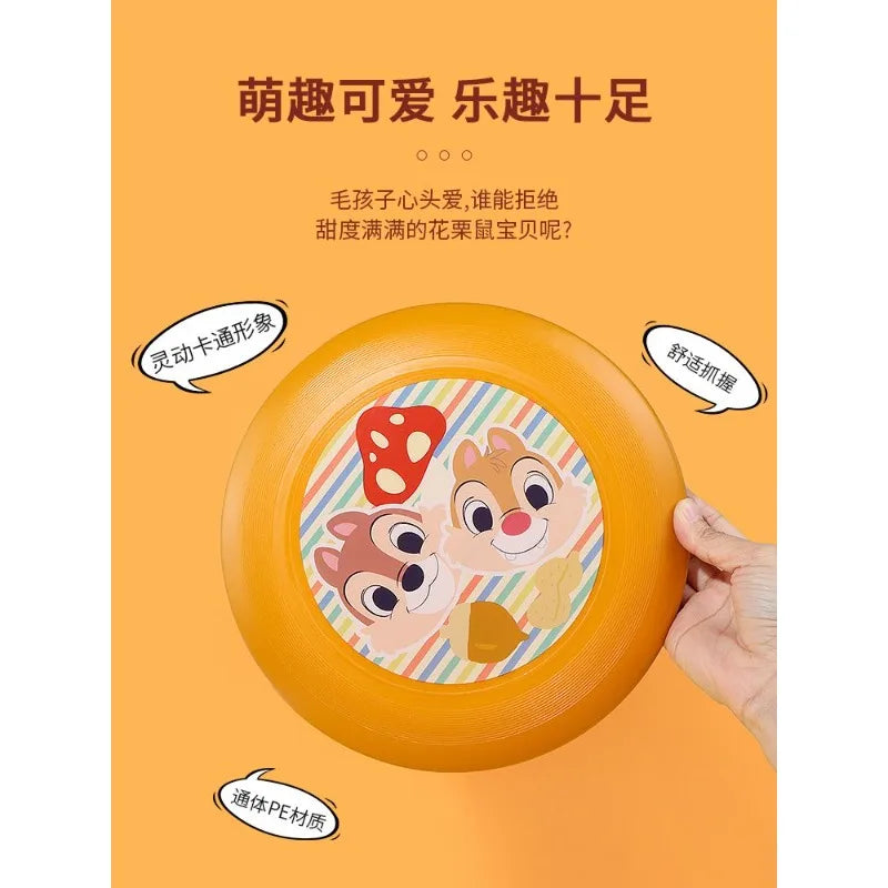 MINISO Kawaii Chip & Dale Series Creative Pet Frisbee Disney Cute Dog Outdoor Play Resistant Bites and Teething Toys Wholesale