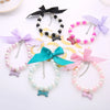 Pet Dog Pearl Necklace Cute Multiple Colour Bow Buckle Collar Suitable For Pets Clothing Decoration Cat Dogs Accessories