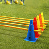 5pcs 32CM Perforated Sign Barrels Obstacles Road Cones Barricades Soccer Basketball Training Equipment