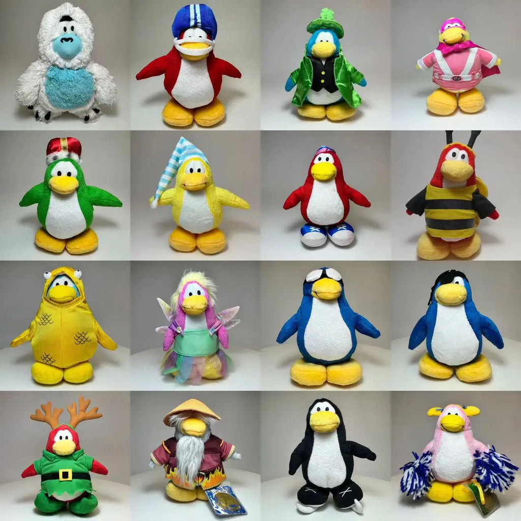 Cute Club Penguin Plush 20CM Kids Stuffed Animals baby Toys Children Christmas Gifts