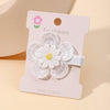 1pcs Ins Daisy Flower Hair Clips Baby Girl Hairpins for Kids Lace White Barette Princess Infant Hair Accessories Wholesale