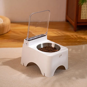 Automatic Smart Cat Bowl Pet Feeder Cat Food Bowl Food Storage Household Pet Accessories Flip Cover Infrared Sensor Pet Products