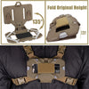 Plate Carrier Phone Mount Vest Phone Holder Foldable MOLLE Navigation Phone Carrier Board For Screen Size 4.7"-6.7"