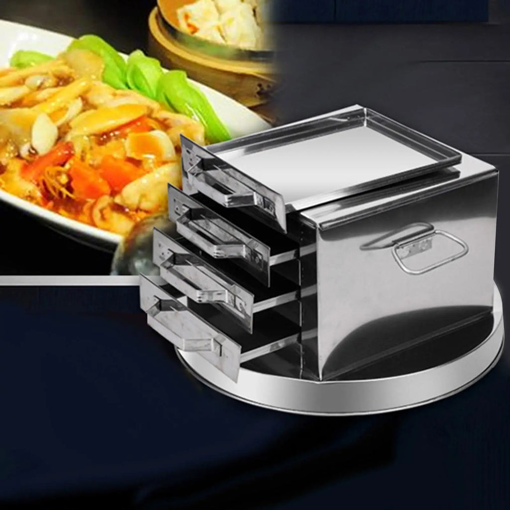 Rice Roll Steamer Cookware Drawer Steaming Machine for Home Use Kitchen Accs