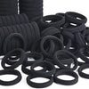 50/100Pcs Elastic Hair Accessories for Women Kids Black Rubber Band Ponytail Holder Gum for Hair Ties Ring Scrunchies Hairband