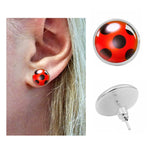 Load image into Gallery viewer, 1 Pair Ear Studs Cute Earrings Wife Girlfriends Birthday Anniversary Girls Jewelry Gifts Decoration Accessories
