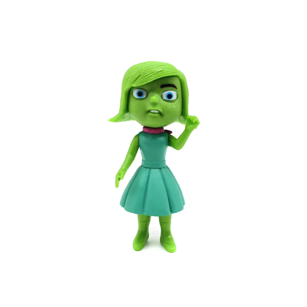 Inside Out 2 Figure Anime Joy Sadness Angry Action Figurine Fear Disgust Kits Collection Model Toy Gift In Stock