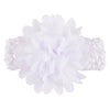 10pcs/lot Baby Girls Headband Toddlers Kids Infants Crochet Weave Hairband Chiffon Flowers Headbands Children Hair Accessories