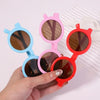 2Pcs/set Kids Summer Round Sunglasses Bows Headband Gift Sets Children Lovely Glasses Protection Hair Accessories for Girls