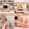 8 Pcs Shiwan Rolling Stick Home Decor Tiny Kid's Kitchen Tools Wooden Mini House Adornment Kitchenware Child Accessory Sticks