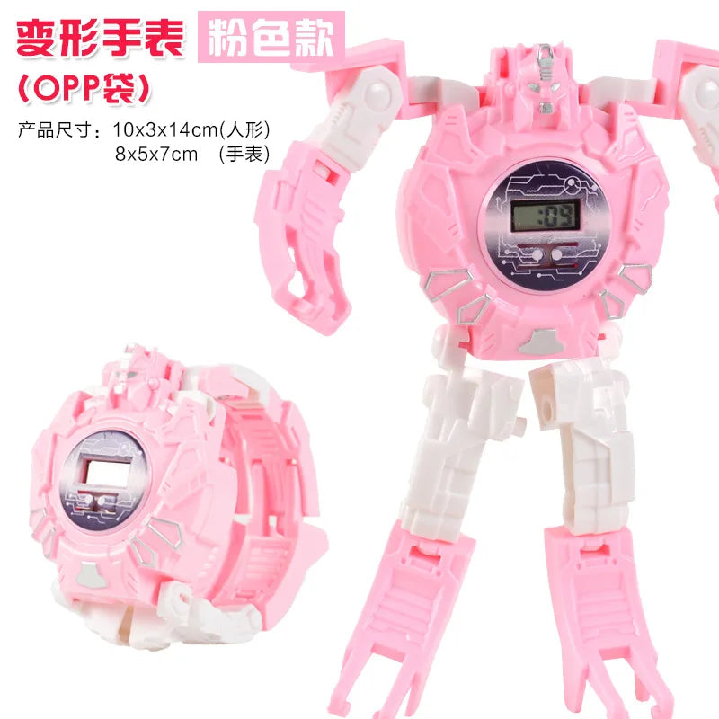 Children's electronic toy morphing watch Fun morphing robot electronic watch