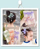 2PCS New Plush Rabbit Cute Princess Headwear Kids Elastic Hair Bands Children Ropes Girls Accessories Baby Headdress