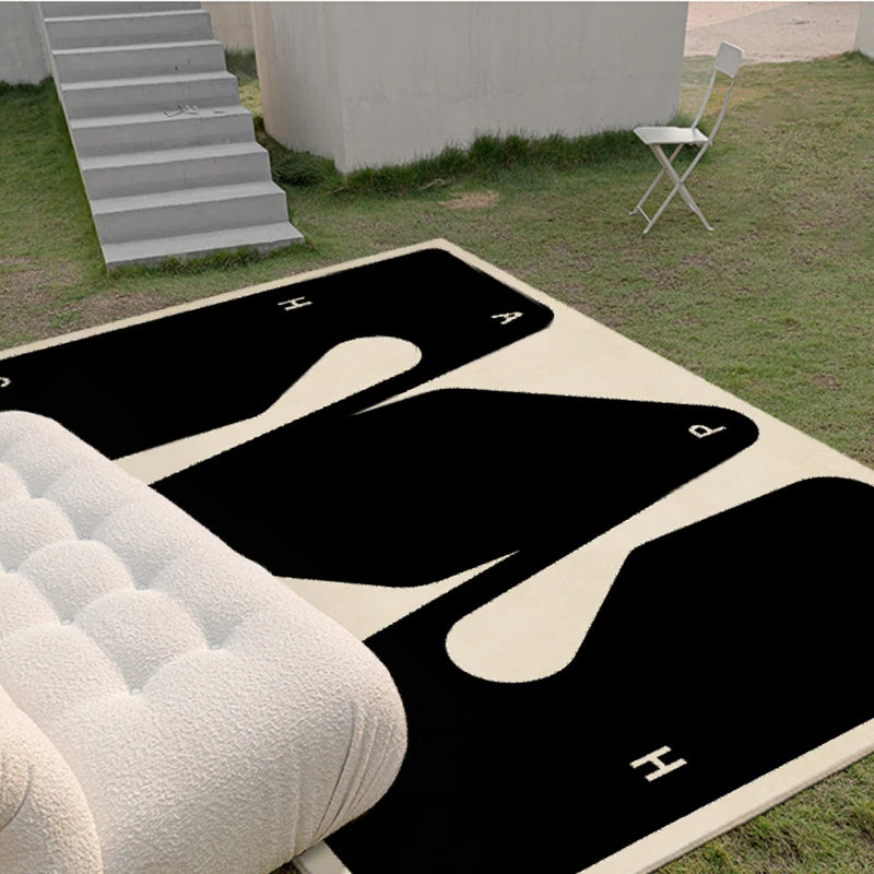 Minimalist Living Room Decoration Large Area Carpet Modern Rugs for Bedroom Thickened Soft Plush Carpets Lounge Rug Non-slip Mat