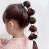 Women Girls Colorful Nylon Elastic Hair Bands Ponytail Hold Small Hair Tie Rubber Bands Scrunchie Fashion Kids Hair Accessories