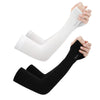 4-1Pairs Arm Sleeves Unisex Arm Compression Sleeve Hands Against Sun Ice Silk Arm Sleeves Sun UV Protection Cycling Accessories