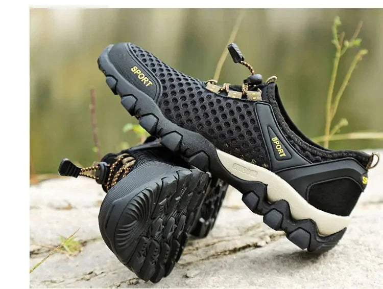 Breathable Sneakers Men Shoes Fashion Shoes For Men Climbing Hiking Shoes Men Outdoor Beach Wading Tenis Barefoot Sneakers