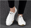 loafers Leather Shoes Men Fashion High Quality Luxury Brand Comfortable Men Casual Driving Shoes Plus Size Elastic Holes Shoes