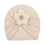 Load image into Gallery viewer, 1PCS Antumn Winter Warm Flower Baby Girls Hat Newborn Beanie Kids Toddler Infant Turban Caps Hair Accessories Gifts
