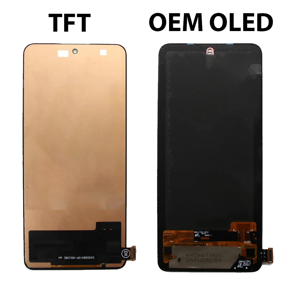 NEW OEM AMOLED for Xiaomi Redmi Note 10 Pro LCD Display Touch Screen Digitizer For Redmi Note 10 Pro M2101K6G M2101K6R + Frame