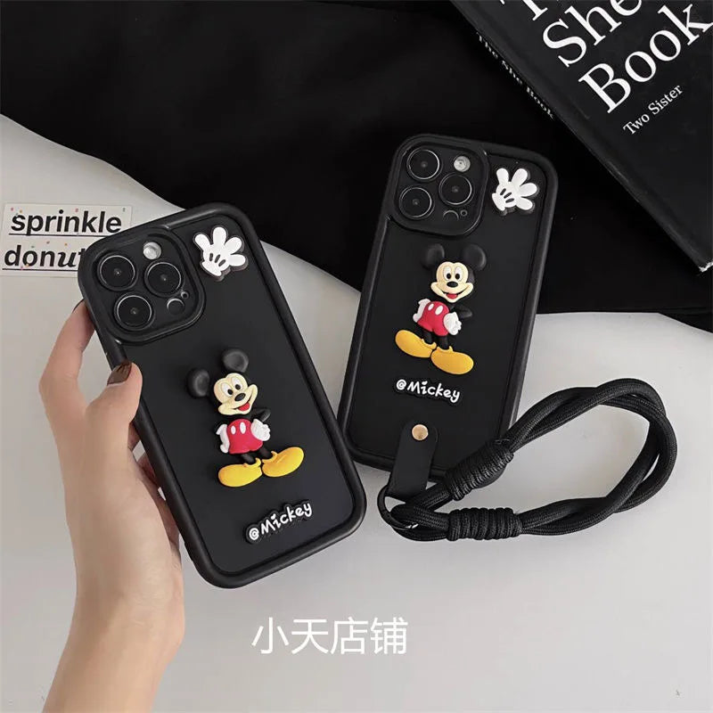 Baby Minnie Mickey for Huawei P60 P30 Pro P40 Lite Nova 10 SE 9 11 11i Multistep Soft TPU Phone Case for Honor 90 70 50 X6 X7 X8