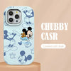 Disneys Mickey Phone Case for Samsung Galaxy S24 Ultra S23 Ultra S20 FE S21FE S22 Note 20 Ultra Note10Plus Silicone Minnie Cute