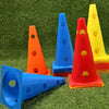 5pcs 32CM Perforated Sign Barrels Obstacles Road Cones Barricades Soccer Basketball Training Equipment