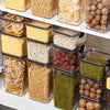 Sealed Plastic Food Storage Box Candy Dried Jars Fridge StorageTank Containers Household Items Kitchen Organizer 460ml 700ml
