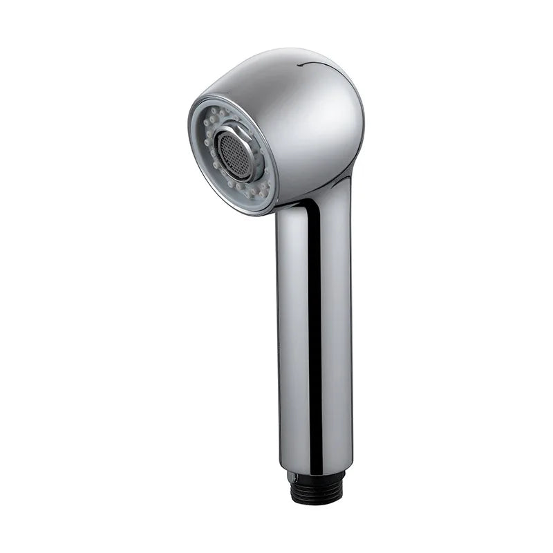 G1/2 Kitchen Pull Out Faucet Head Chrome Shower Nozzle Sprayer Bathroom Sink Tap Replacement Accessory Male Threads Head Aerator