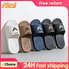 New Men's Slippers Summer Fashion Soft Sole Non-slip PVC Flip Flops Casual Outdoor thick sole Slippers Bathroom Couple Slippers