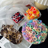 50/100Pcs High Elastic Hair Bands for Women Girls Black Hairband Rubber Ties Ponytail Holder Scrunchies Kids Hair Accessories
