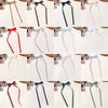 2pcs Ins Style Ribbon Bow Headband Long Tassel Hair Clip Women's Hair Accessories Girls Christmas Party Hair Accessories