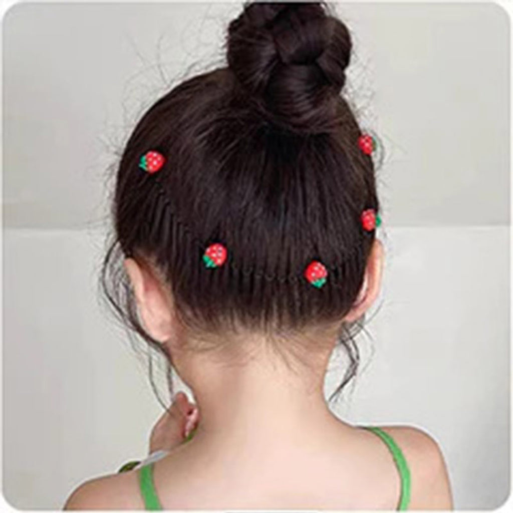 Women Invisible Broken Hair Hairpin Kids Tiara Tools Roll Curve Needle Bangs Fixed Insert Comb Cartoon Hair Styling Accessories