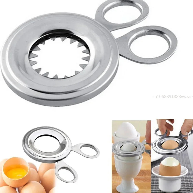 1pc Egg Opener Scissors Slicers Egg Shell Cutter Kitchen Scissors for Eggs Pancake Tool Kitchen Gadgets Accessories Items