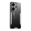 For Poco F6 Case Metal Aluminum Cover Protecting Lens Frost Case Prevent Fingerprints Metal+TPU Cover For Poco F6