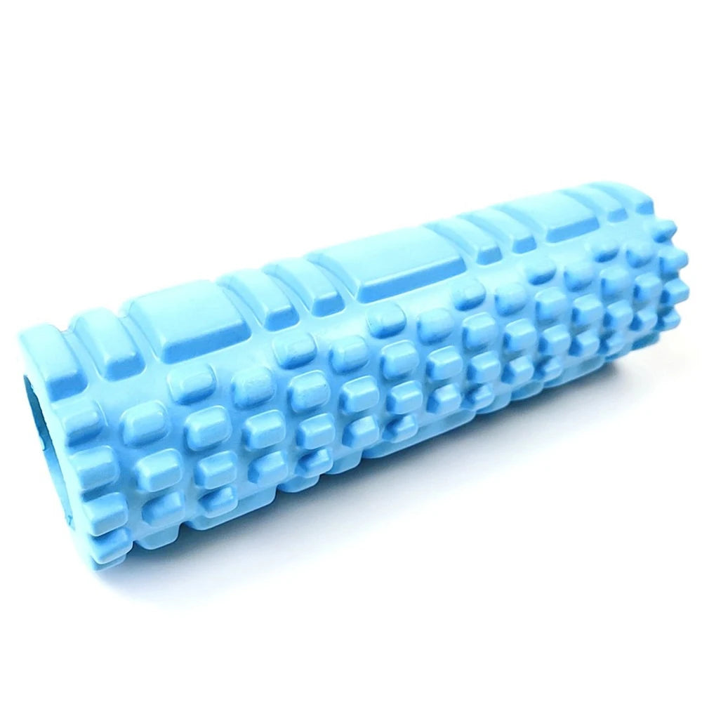 Yoga Column Foam Fitness Muscle Training Pilates Sports Massage Foam Roller Grid Trigger Point Therapy Home Gym Exercise