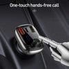 Baseus FM Transmitter Bluetooth 5.0 Handsfree Car MP3 Player & PPS QC3.0 QC4.0 5A Fast Car Auto Charger Kit Audio Car Accessory