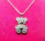 Load image into Gallery viewer, BEAR GEM NECKLACE
