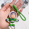 Disney Toy Story Keychains Anime Buzz Lightyear Woody Lotso Keyring Collection D