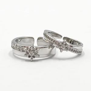 Game Love And Deepspace Rafayel Xavier Zayne Cosplay Ring Unisex Adjustable Wedding Rings Couple Jewelry Accessories Gifts