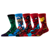 Iron Man Deadpool Stockings Man Marvels Long Socks Anime Wear Accessories Trendy Cotton Socks Male Four Seasons Medium Socks