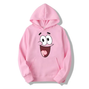 Fashionable SpongeBob Cartoon Anime periphery Boys and girls hoodies Autumn and Winter new style Parent child clothing hoodie