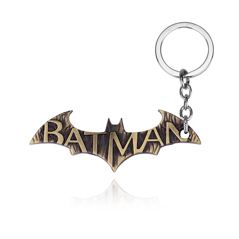 Batman Darts Metal Keychains Cosplay Props Film Television Works Peripheral Gifts Men Women Backpack Jewelry Accessories