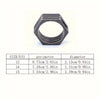 1pc Polygonal Simple Titanium Steel Finger Ring, Men's Ring Cool Versatile Retro Hexagonal Folding Ring