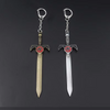 Thundercats Weapon Sword Pendants Key Chain Metal Lion Mark Logo Keychains Key Rings Men Movie Jewelry Key Holder Chaveiro Gift